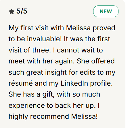 Client testimonial